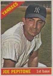 1966 Topps Baseball Cards      079      Joe Pepitone